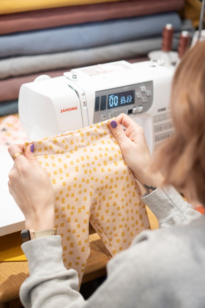 Becky from Pattern Paper Scissors, sewing pants