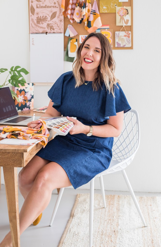 Lindsey, the creator of Sew to Grow, an Australian sewing brand