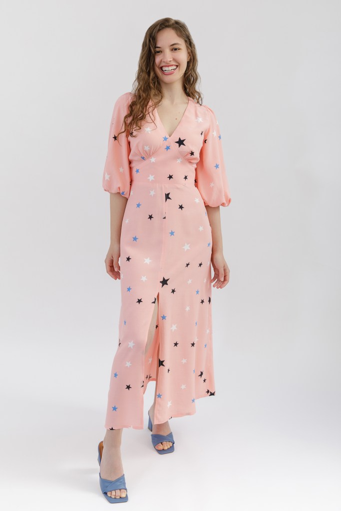 Johanna from Sew Love Patterns modelling one of her patterns