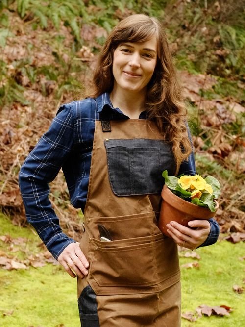 Morgan, the designer behind Thread Theory patterns