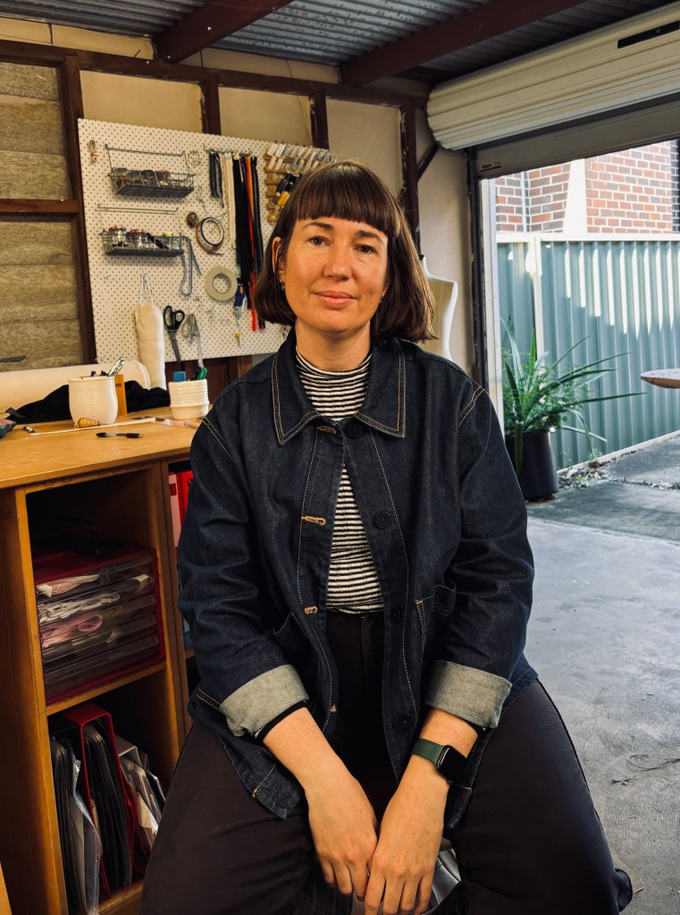 Emily Hundt, founder of In The Folds -- sewing pattern brand