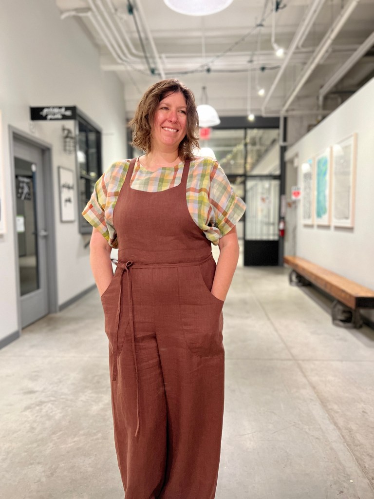 Robin Blodgett, owner of Stash fabric store